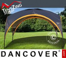 Tienda de campaña, TentZing®, 3,5x3,5m, Naranja/Gris Oscuro
